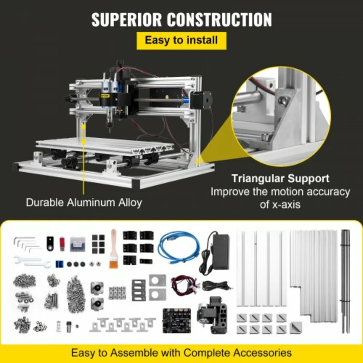 3 Axis 3018 Grbl Control CNC Router Engraving Mach - Image 3