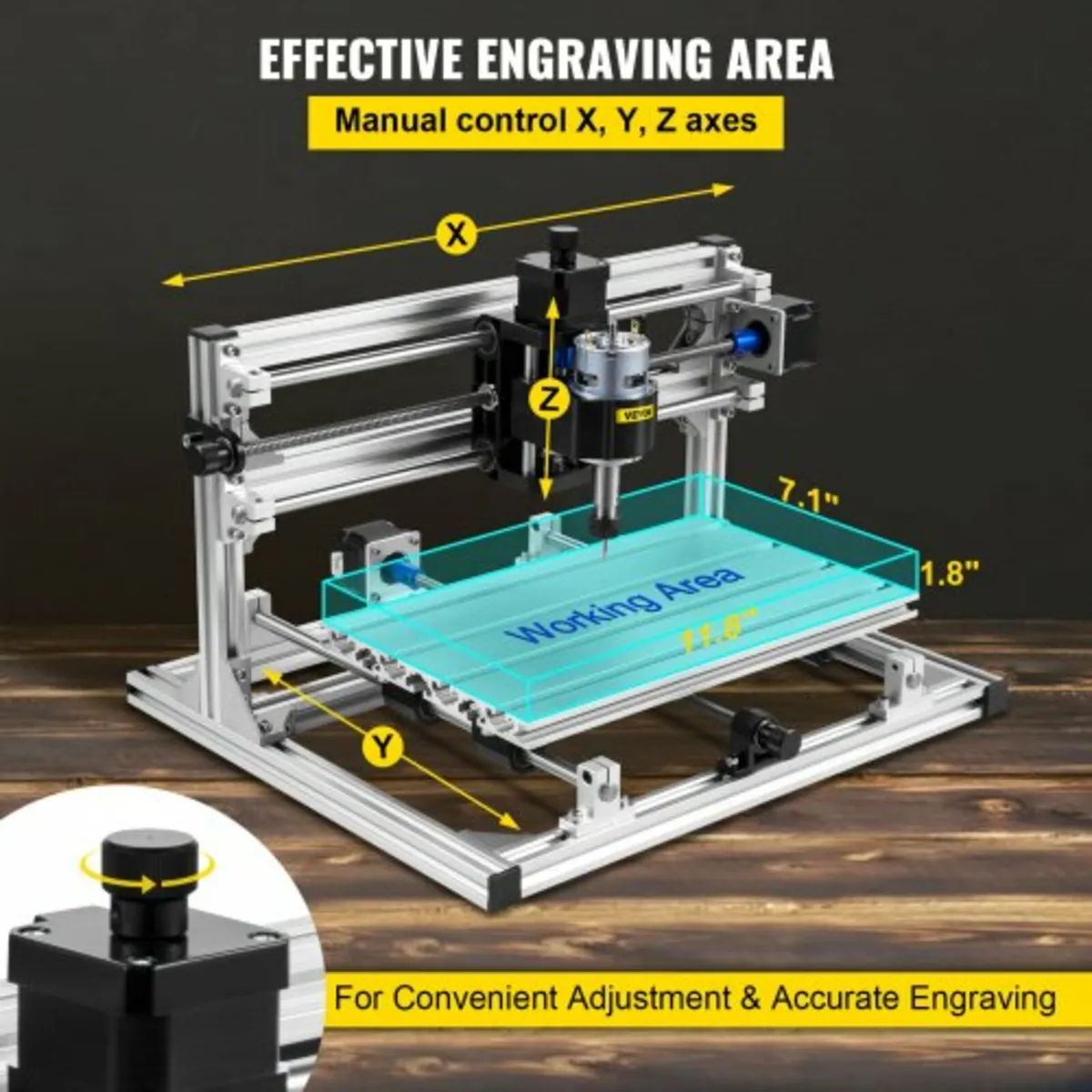 3 Axis 3018 Grbl Control CNC Router Engraving Mach - Image 4