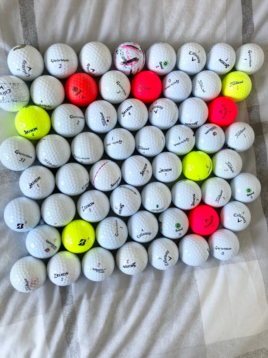 60 As New Golf Balls