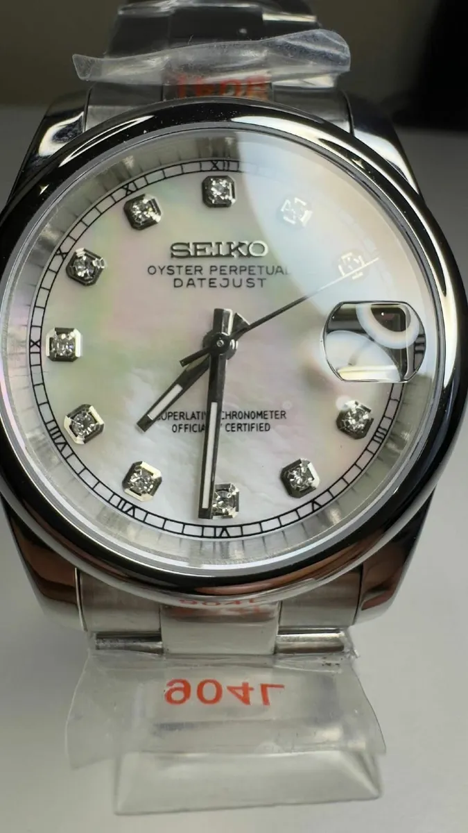 Rolex type. Seiko's version.  Date just  high-qual