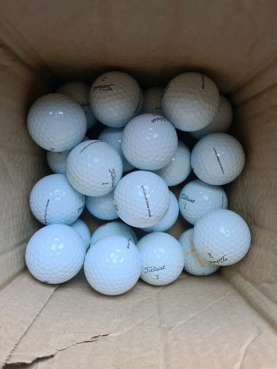 Golf balls.