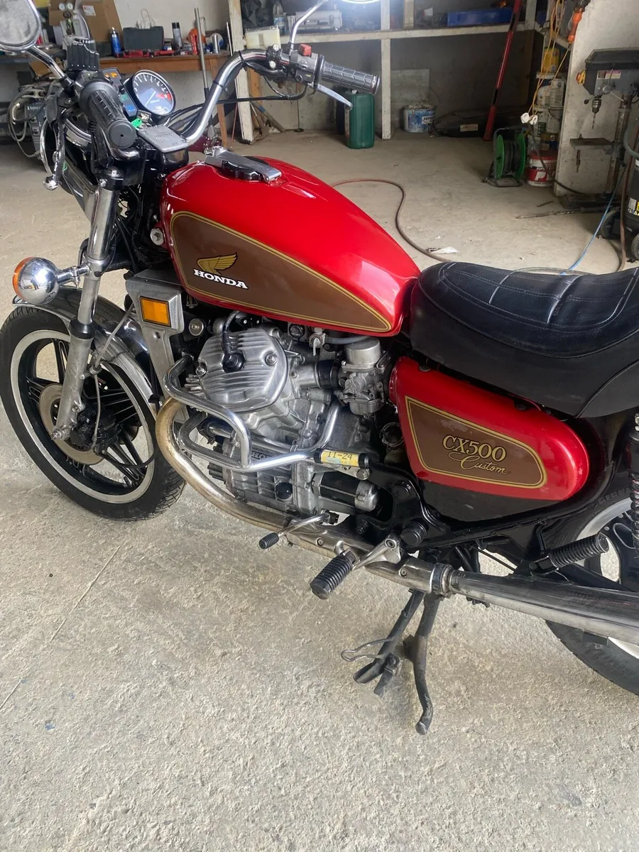 Vintage Honda cx500 - Image 2