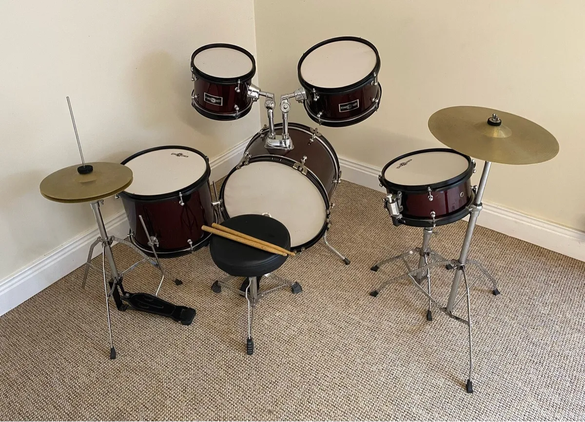 Junior 5 piece drum kit by Gear4music for sale - Image 1