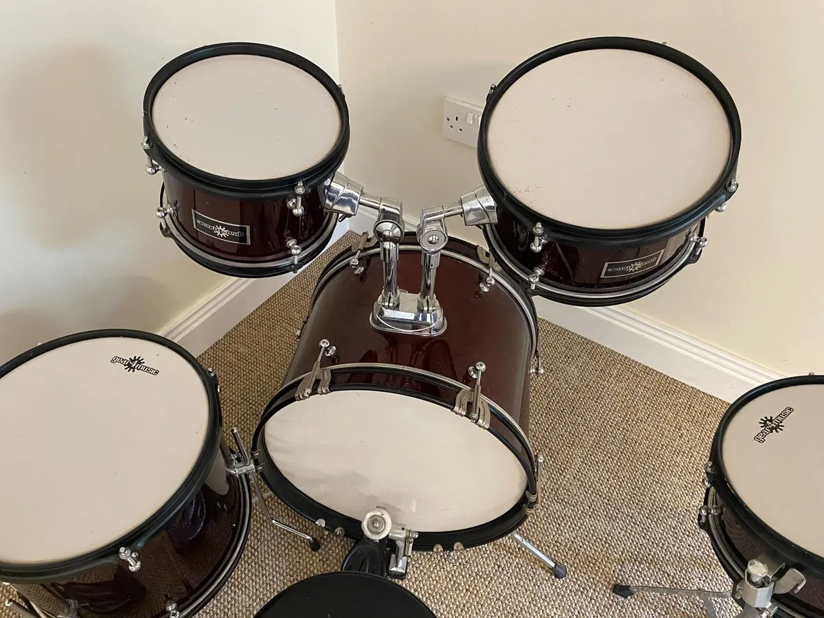 Junior 5 piece drum kit by Gear4music for sale - Image 2