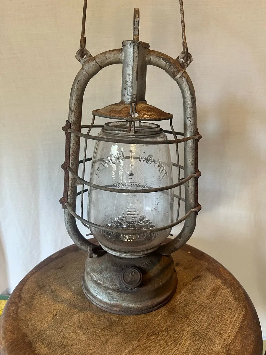 Antique Rhewum Oil Tilley lamp - Image 2