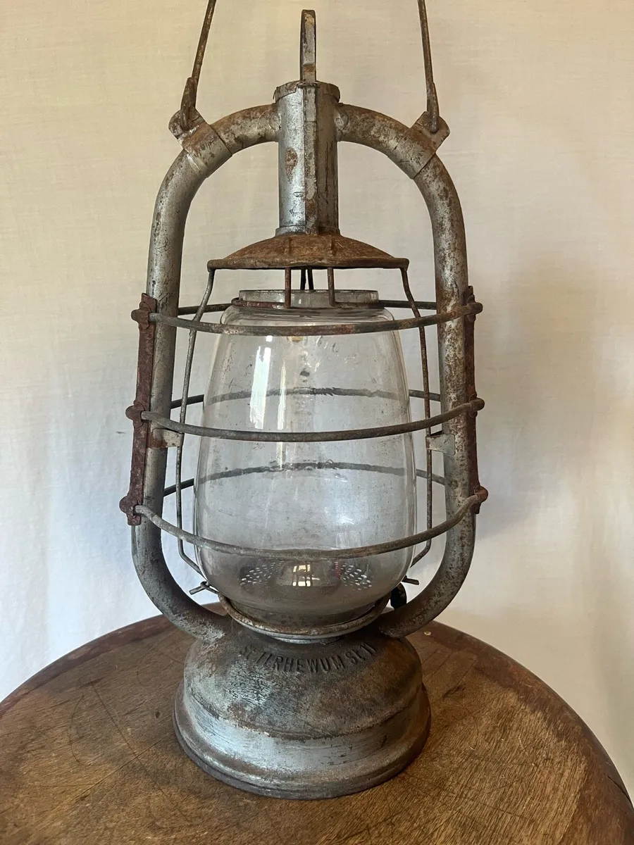 Antique Rhewum Oil Tilley lamp - Image 4