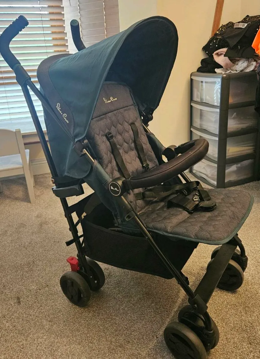 Silver Cross Pop Stroller - Forest green - Image 1
