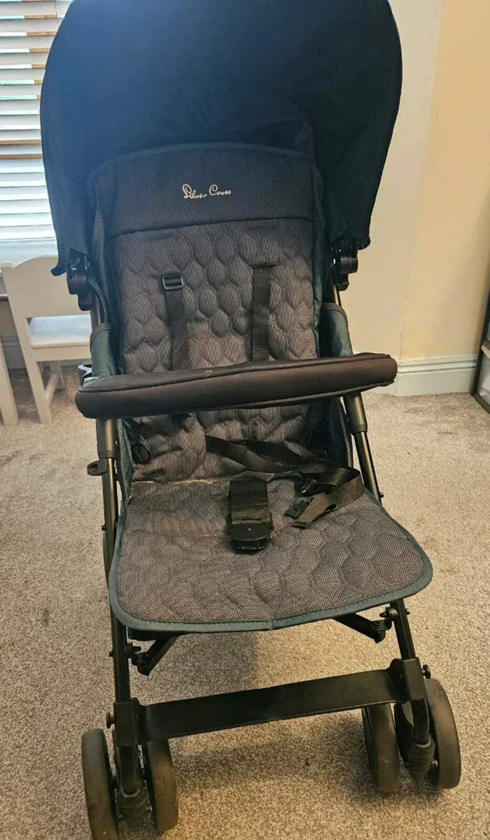 Silver Cross Pop Stroller - Forest green - Image 2