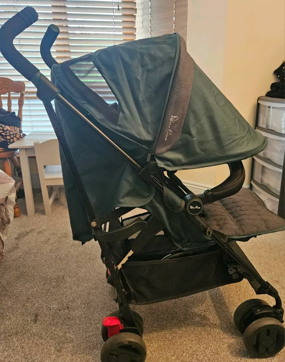 Silver Cross Pop Stroller - Forest green - Image 3