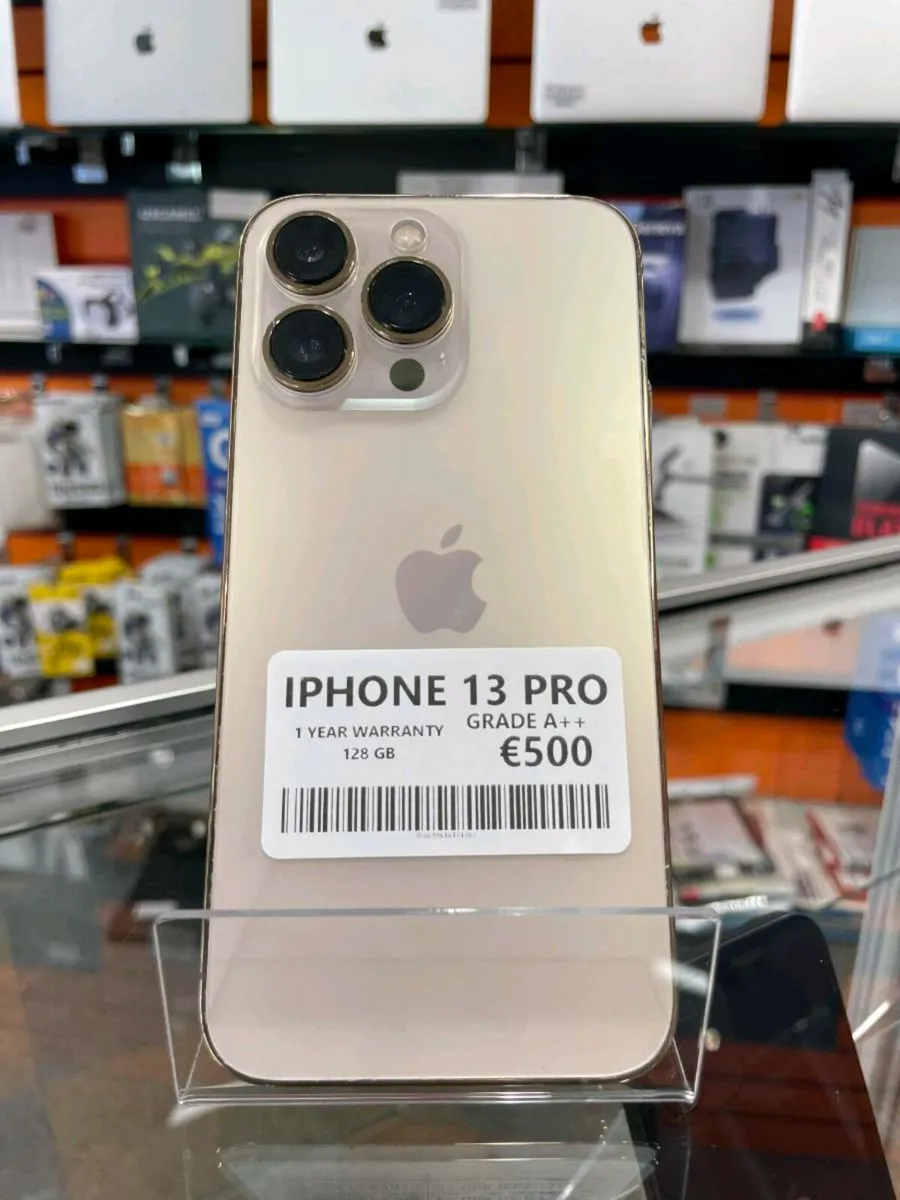 IPHONE 13 PRO 128GB, 1 YEAR WARRANTY, UNLOCKED - Image 1