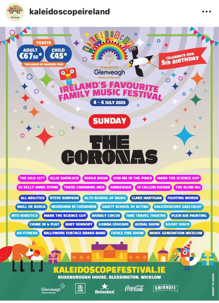 Kaleidoscope Festival Full W/E + Camper tickets - Image 3