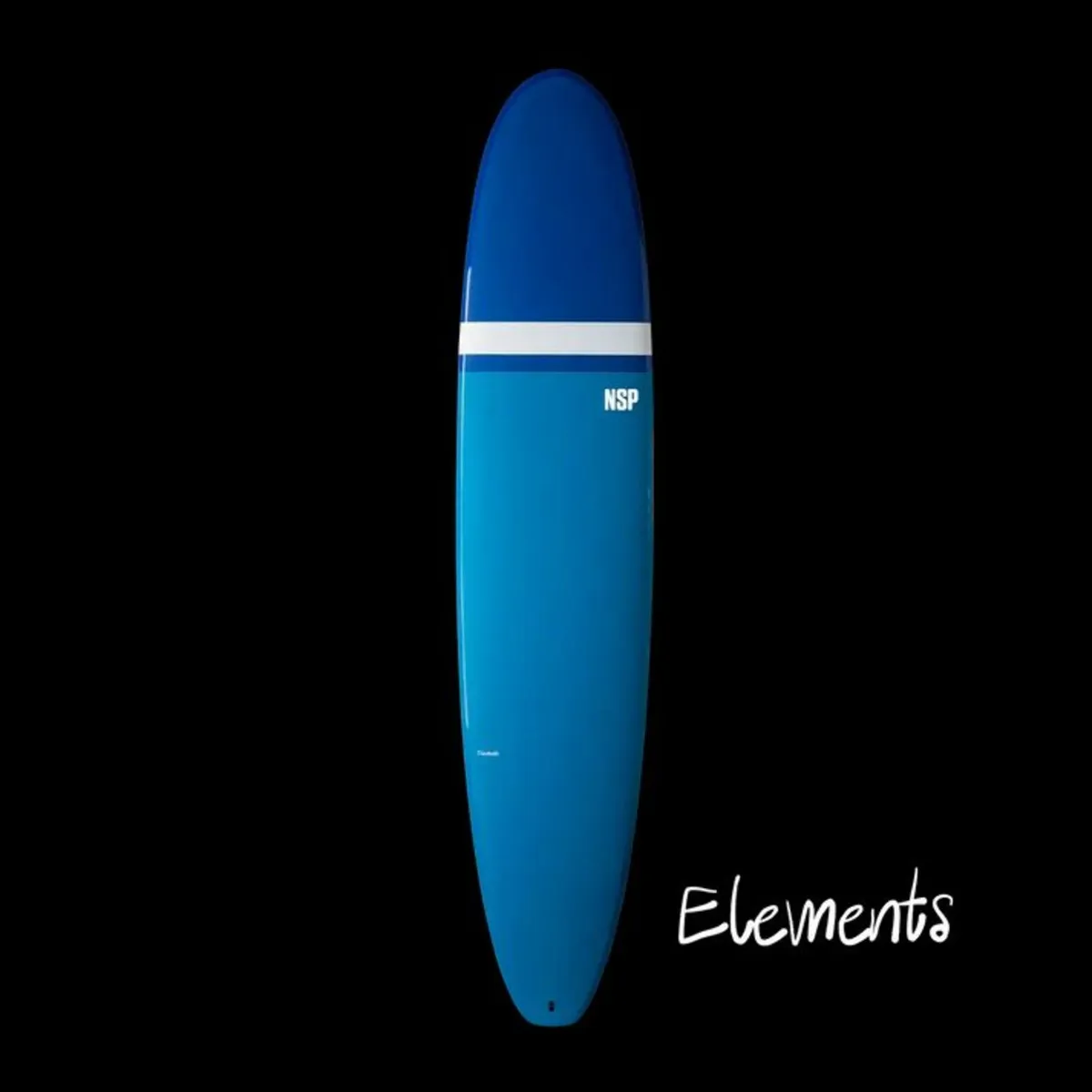 NSP Surfboard 8'0" Elements HDT Longboard Navy 2 P - Image 1