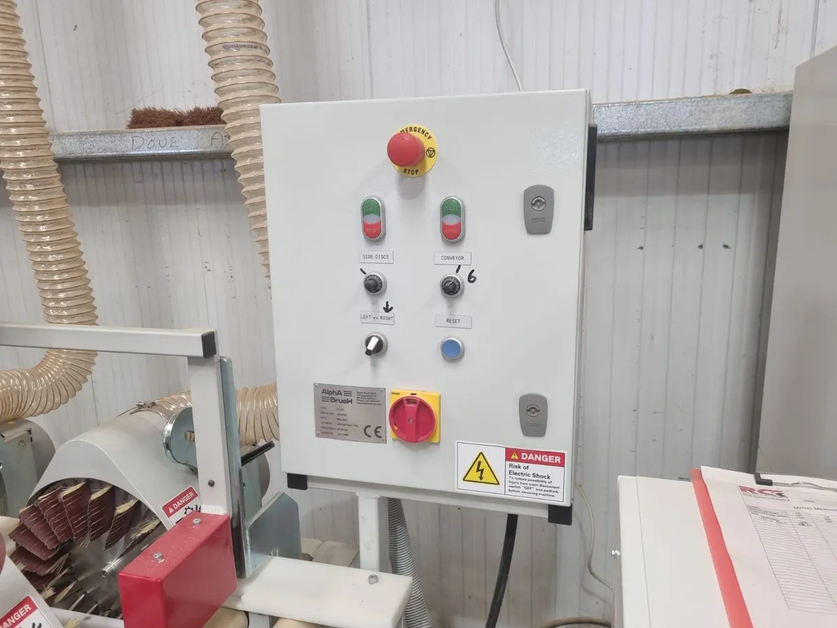 Alpha-Brush LS-SS Side Sanding Machine - Image 2