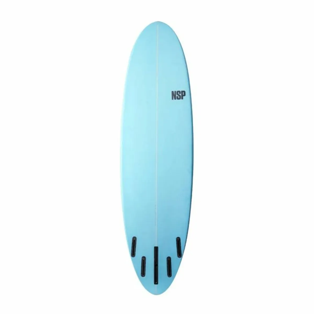 NSP 6'8 Magnet PU Surfboard Five Fin - Sky Blue - Image 1