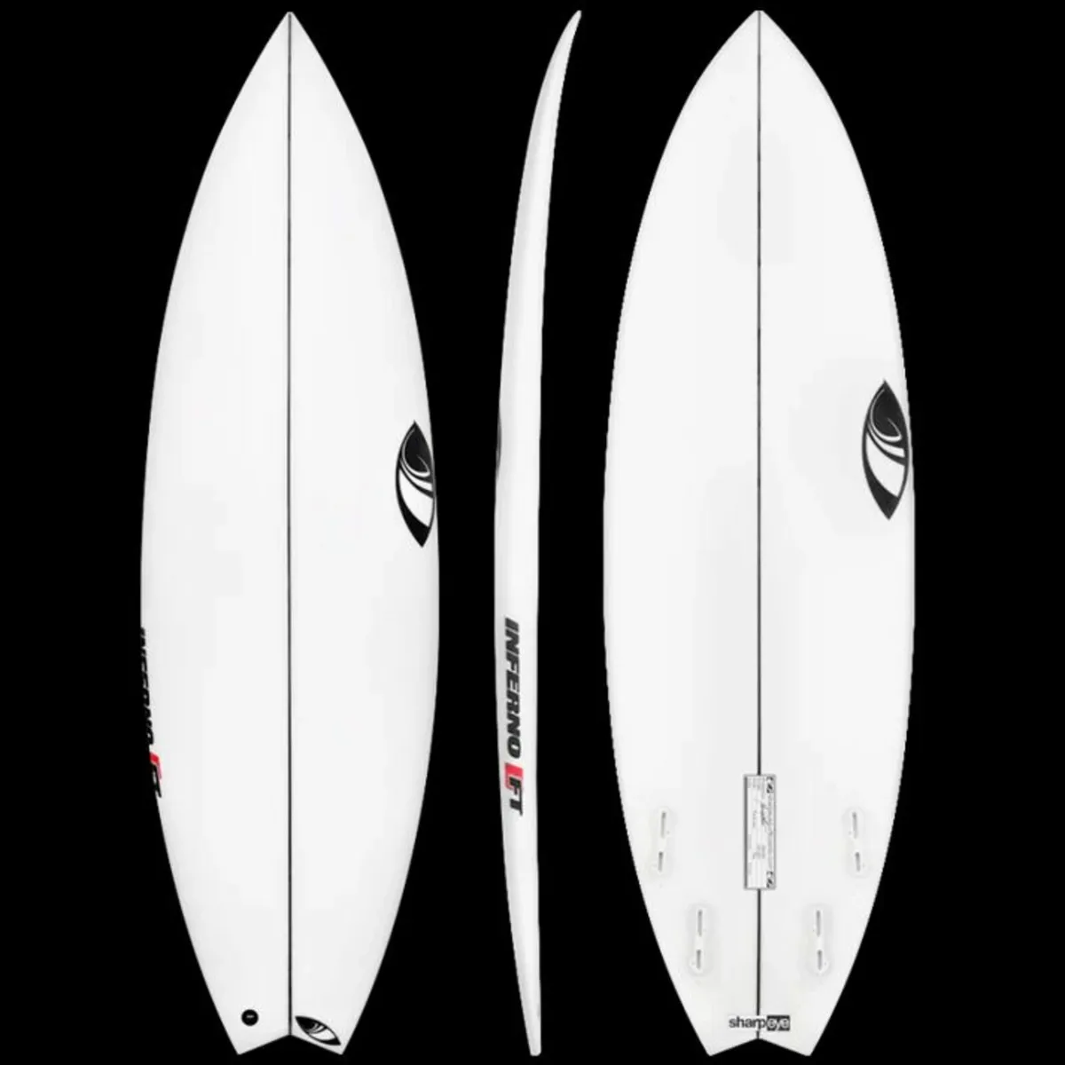 Sharp Eye Surfboards 6'1 Inferno FT Futures - Image 4