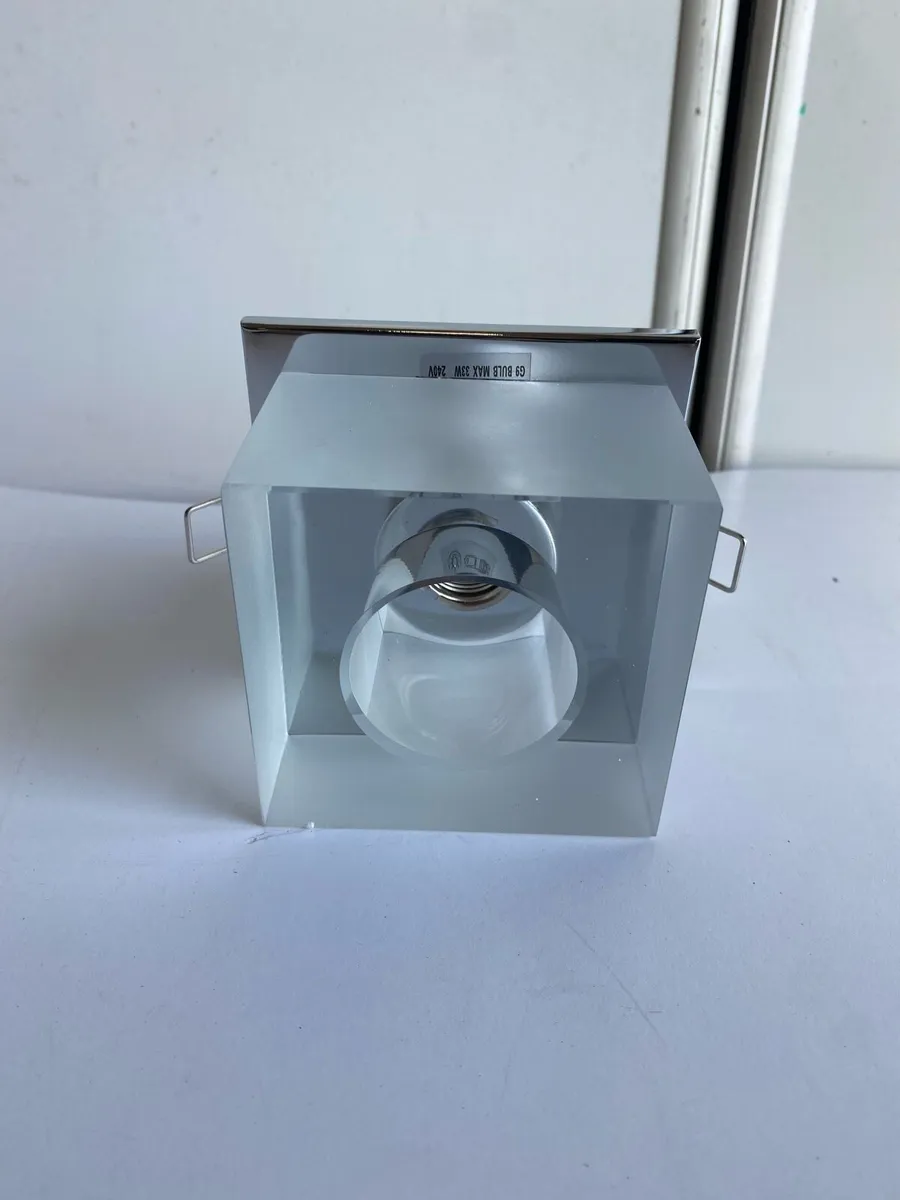 Chrome Finish Frosted Glass Shade – Model 8050R-1C - Image 3