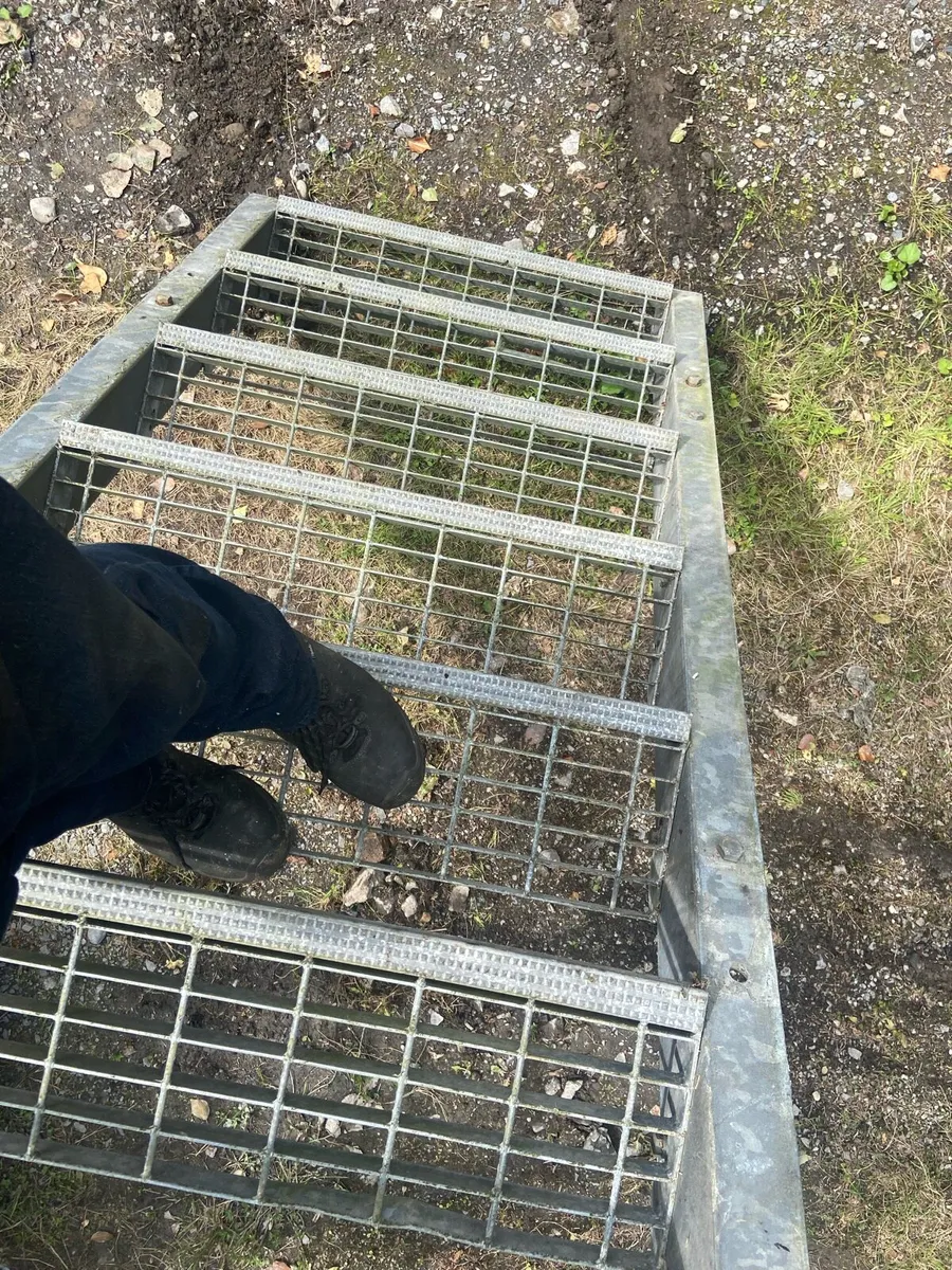 Galvanised stairs - Image 1