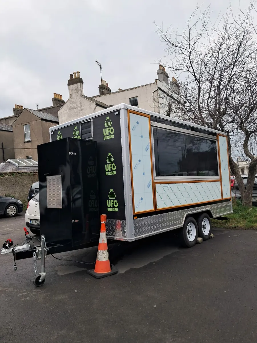 Wedding Sale! Fully Equipped Food Trailer Like New - Image 1