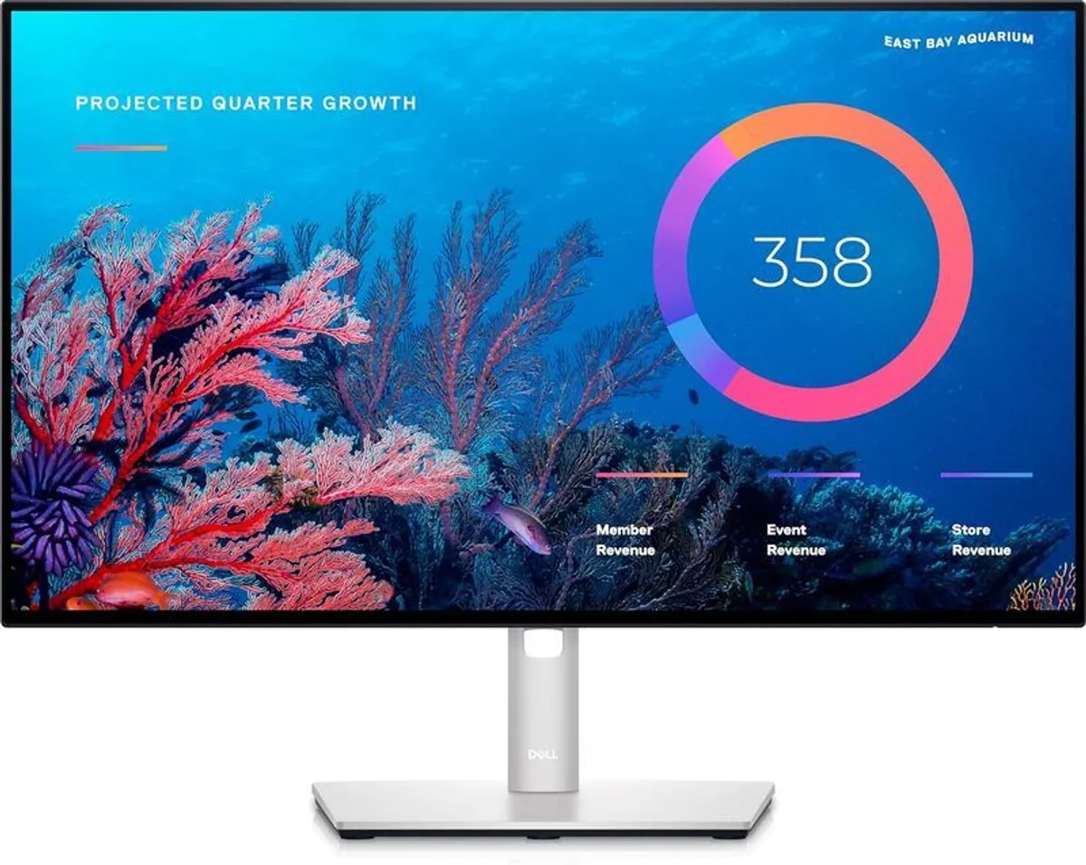Dell U2422HE UltraSharp USB-C 24 Inch Full HD (1920x1080) Monitor, 60Hz, IPS, 5ms, 100% sRGB, 3x USB-C, 2x DisplayPort, HDMI, 4x USB, RJ45 (New) - Image 1