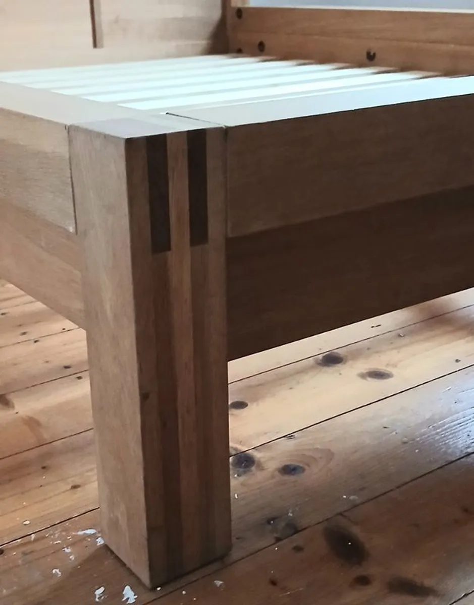 REDUCED again Beautiful Wooden Bed Frame - Image 2