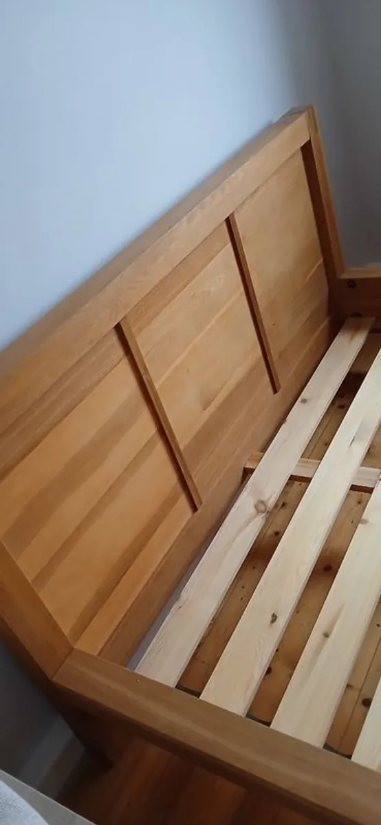 REDUCED again Beautiful Wooden Bed Frame - Image 4