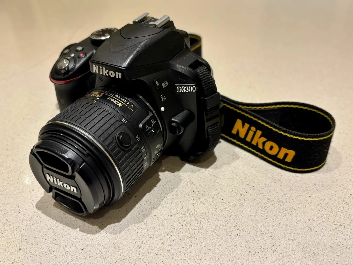 Nikon D3300 Digital SLR Camera with Equipment - Image 2