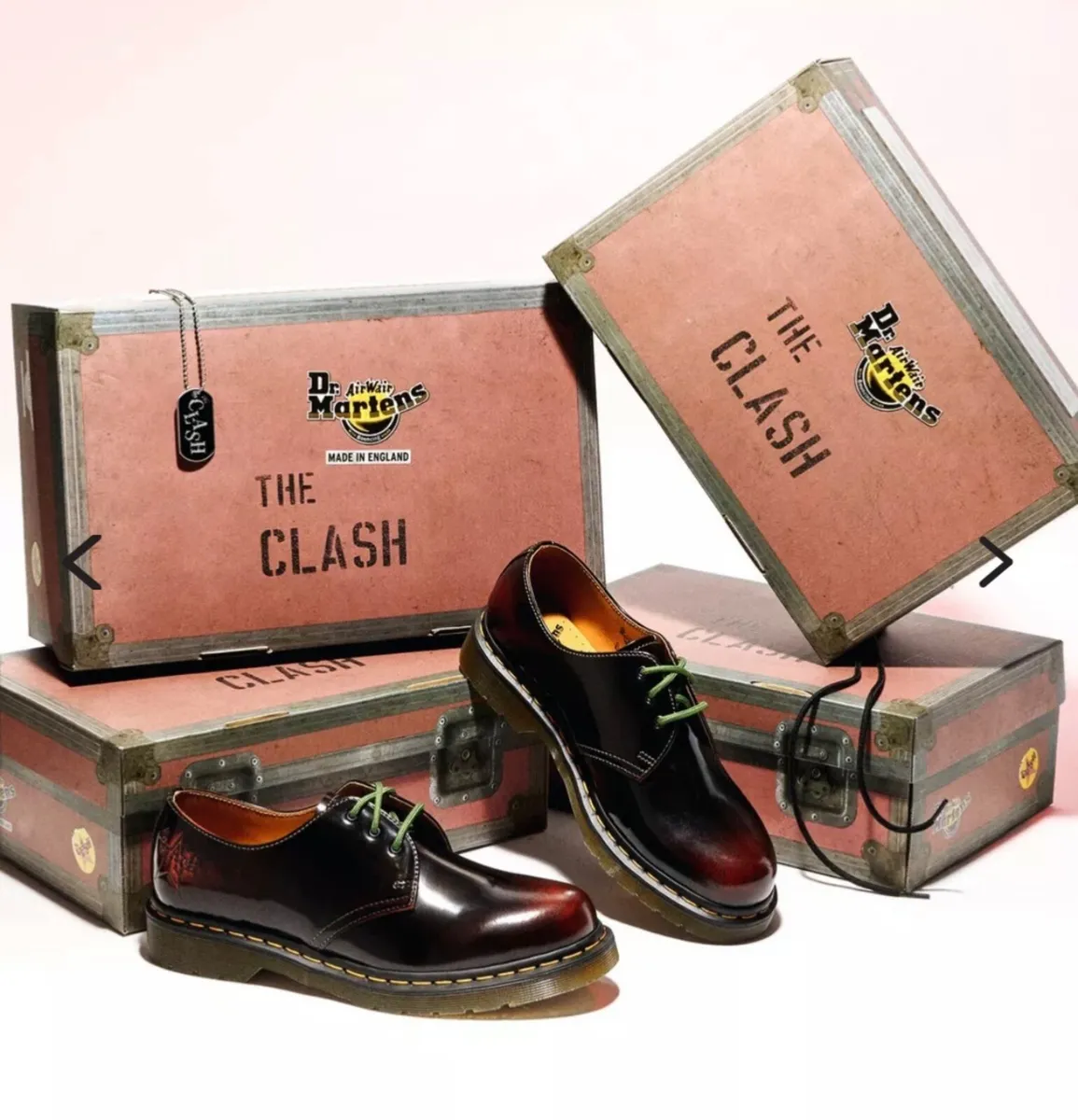 NEW: Dr martens shoes limited edition the clash - Image 1