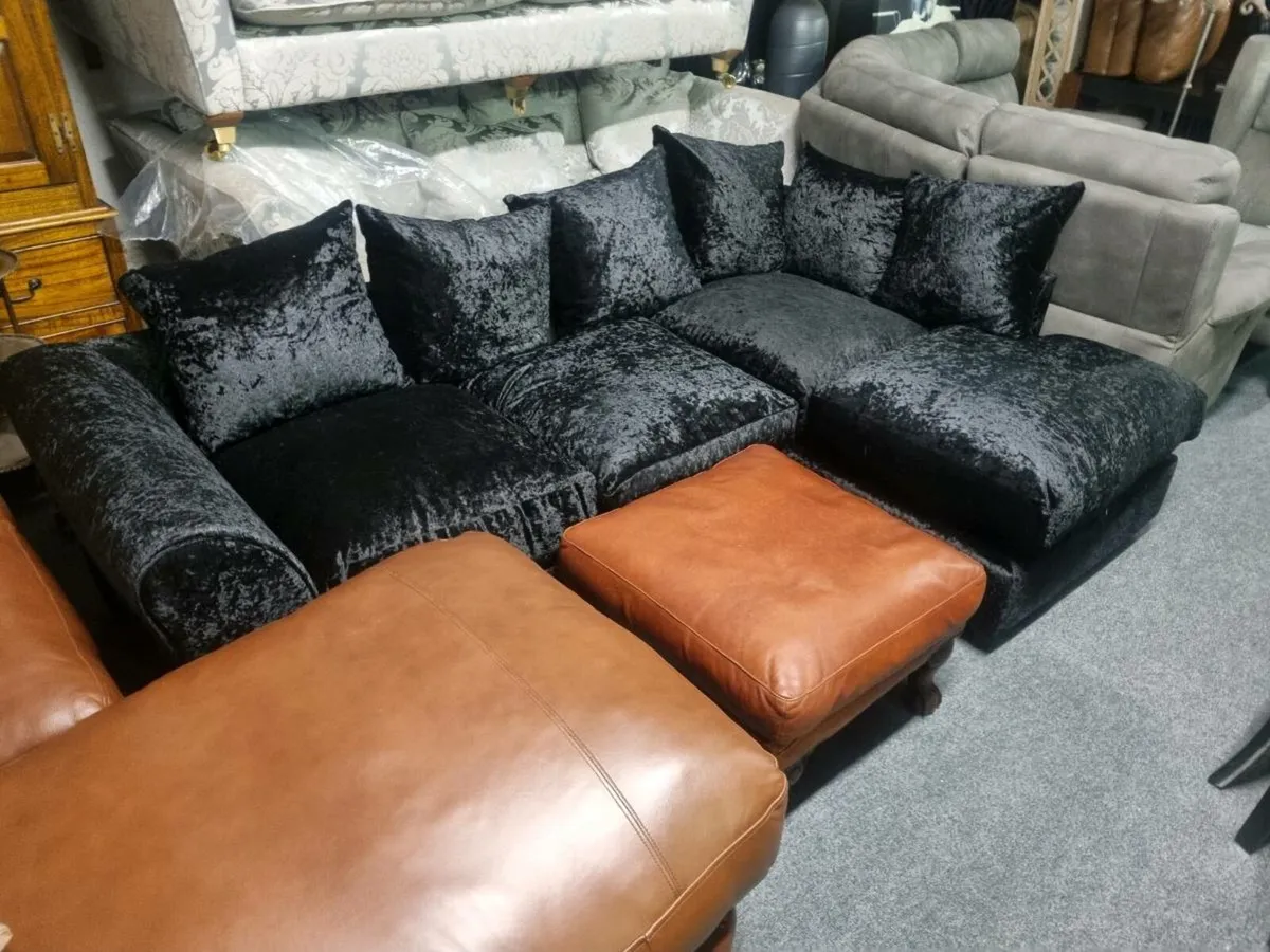 Fabric corner unit
