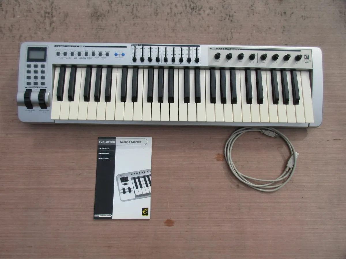 Evolution MK-449C Midi Keyboard - Image 1