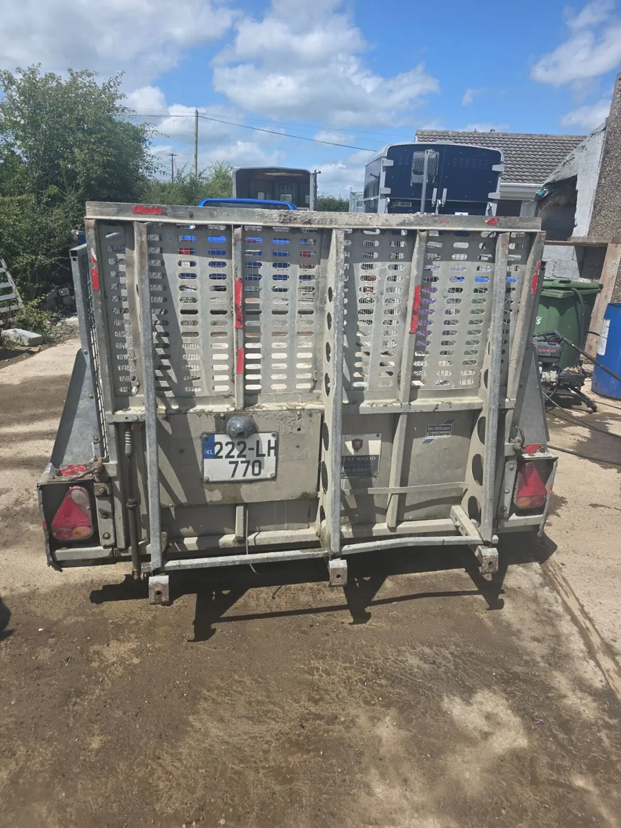12ft ifor Williams plant Trailer - Image 3