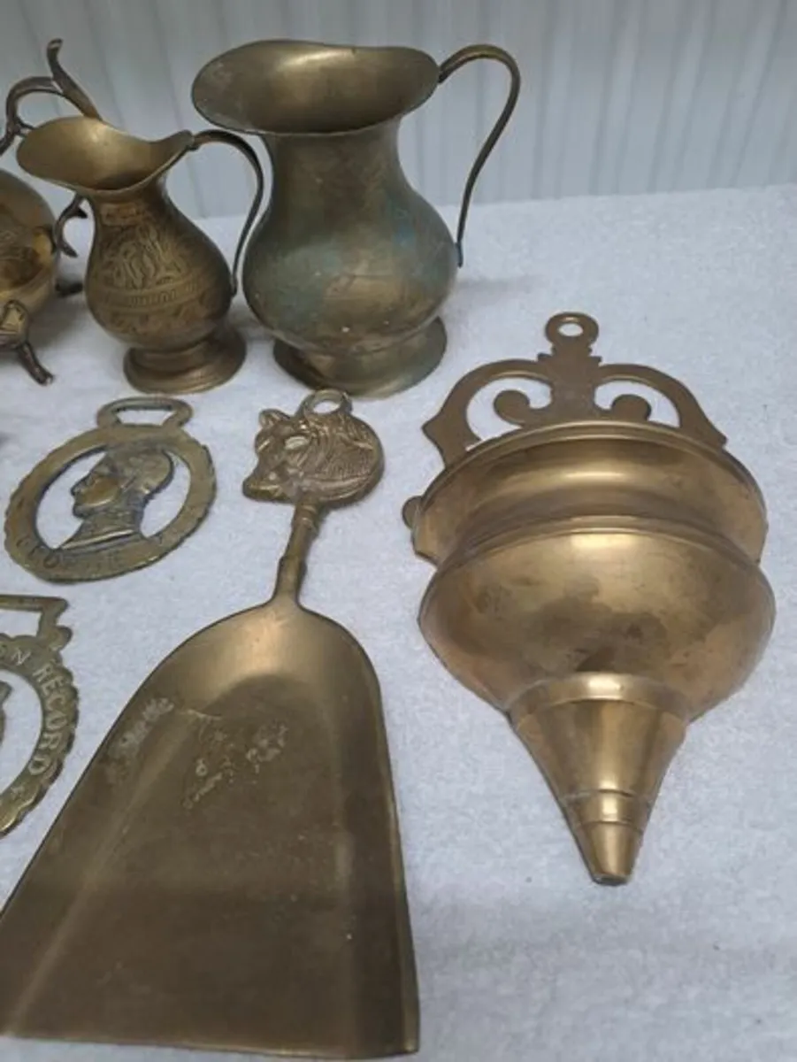 Brass and copper items - Image 2