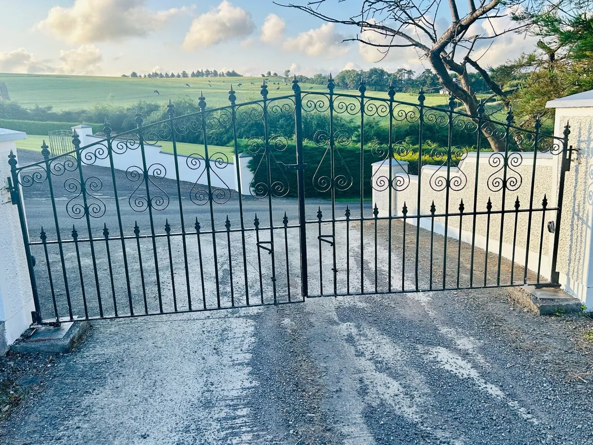 Iron gates