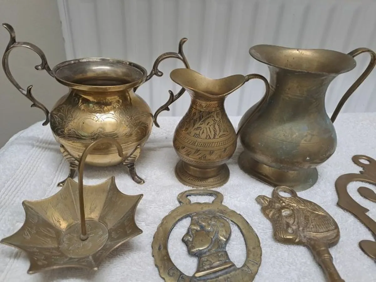 Brass and copper items - Image 3