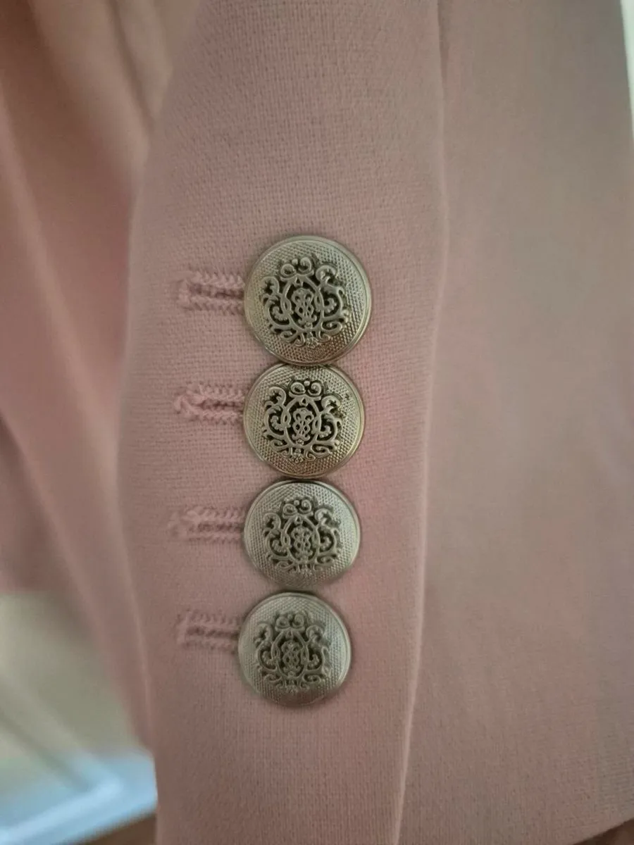 Peal pink long sleeve dress ZARA - Image 3