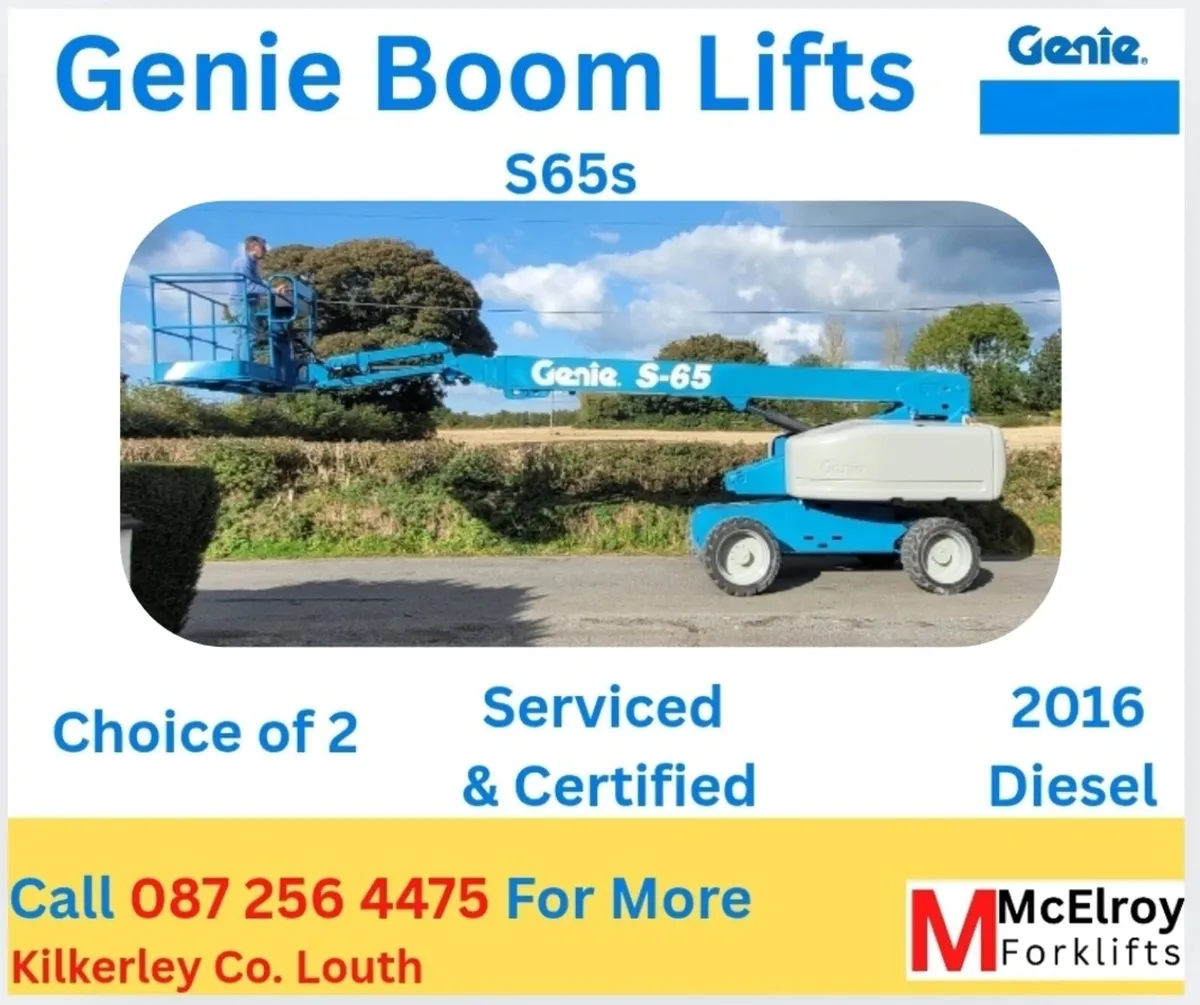 Genie Boom lift
