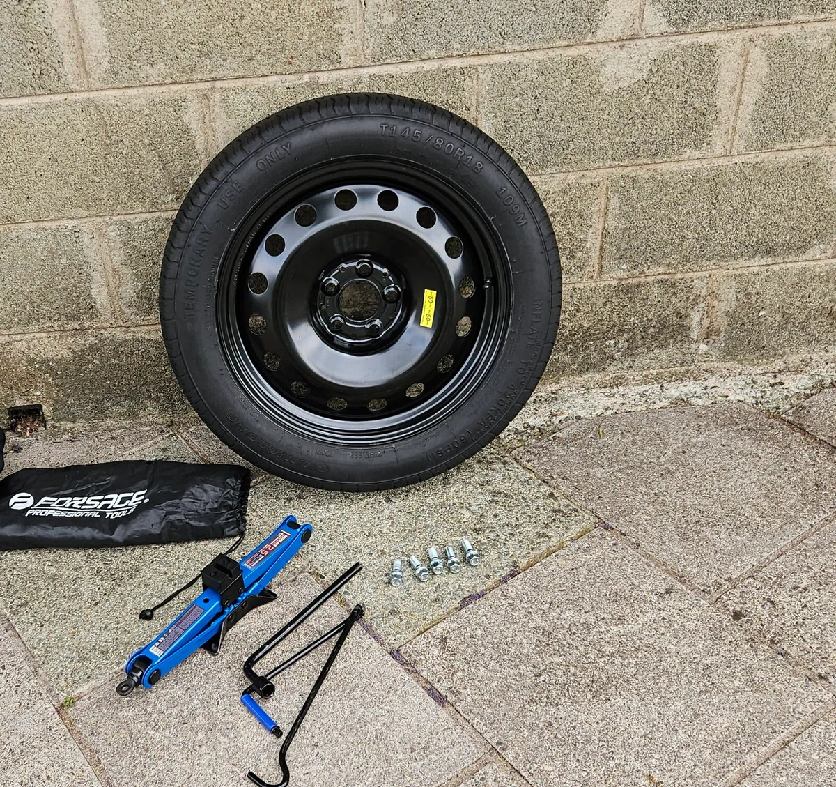 Spare wheel kit for mercedes - Image 3