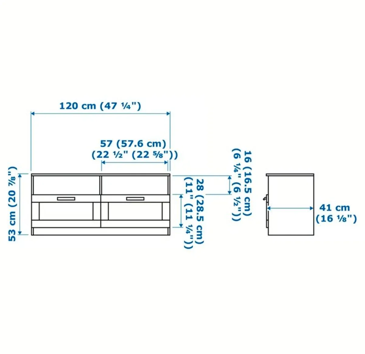 Ikea Brimnes Tv Stand - Image 4
