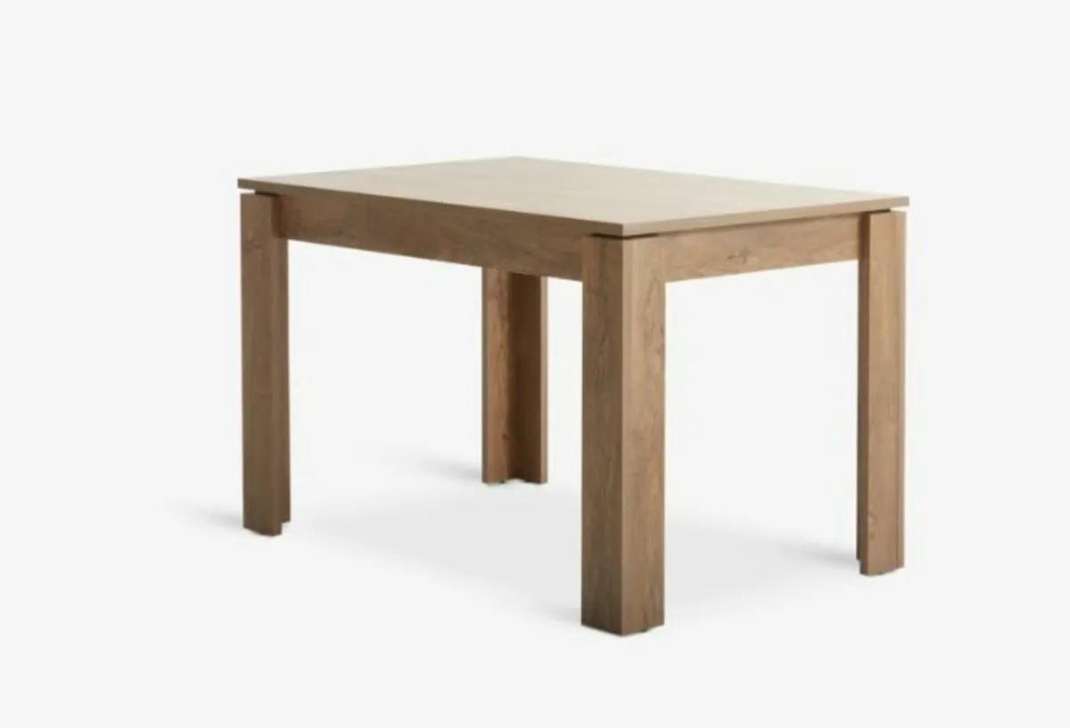 Oak Dining table 80 x 120 - Image 1