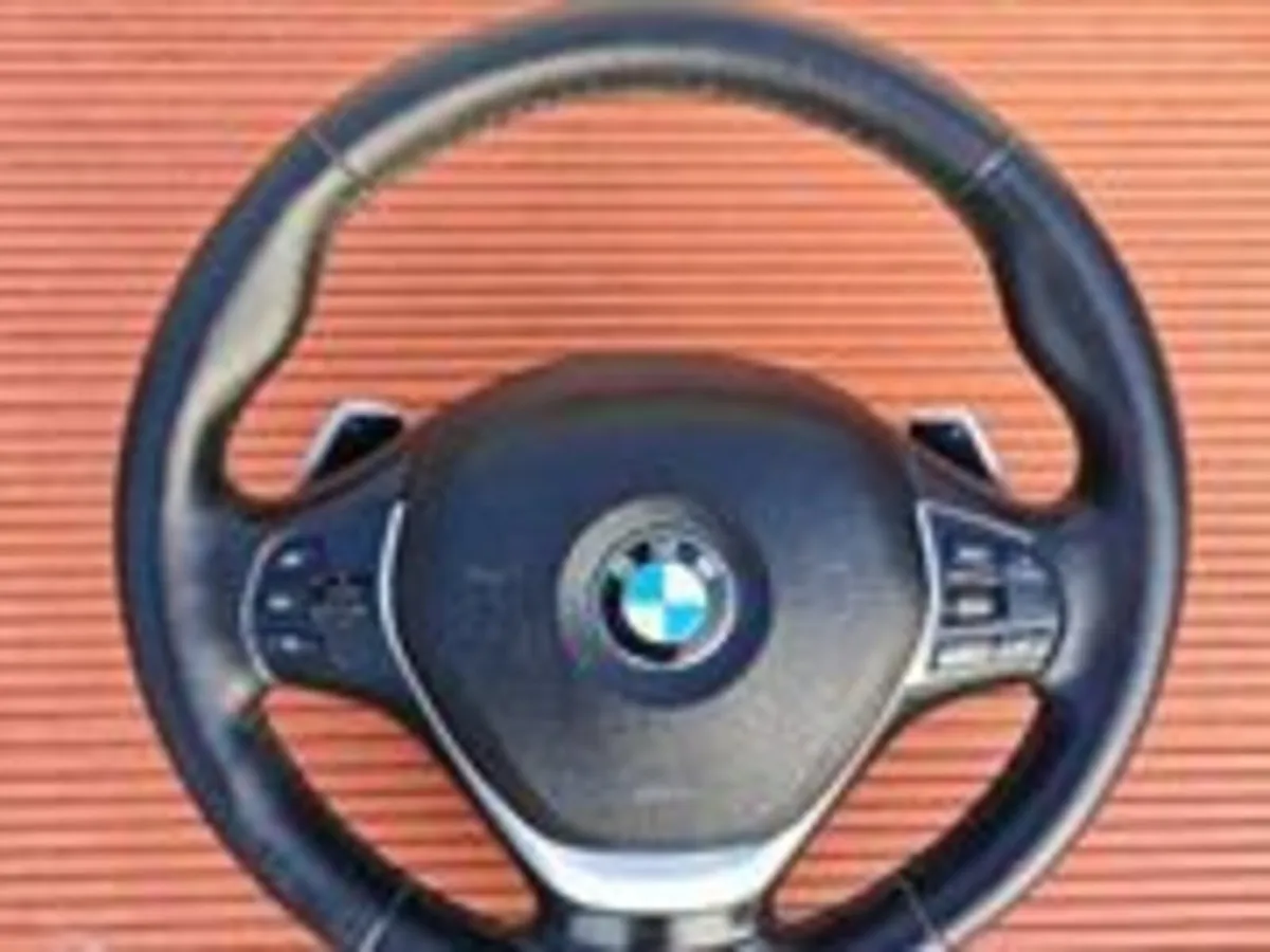 BMW 3 F30 F35 F31 Sport PS Steering Wheel with AB