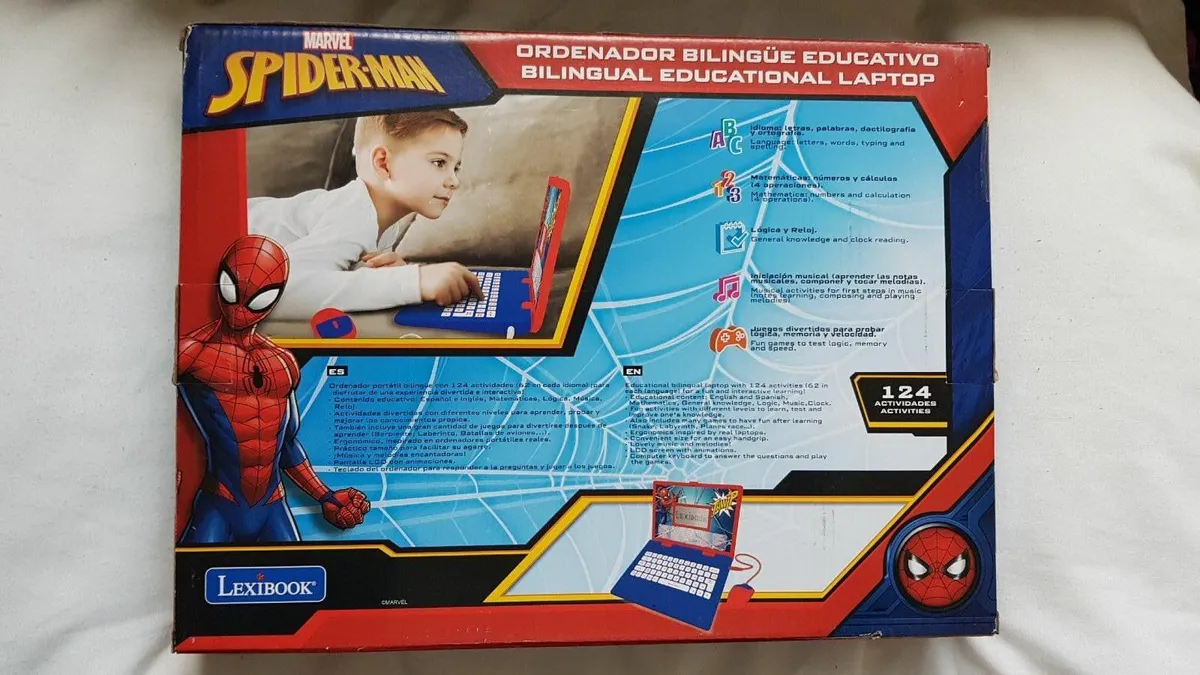 Spider-Man kids Laptop- Lex iBook, BRAND NEW - Image 2