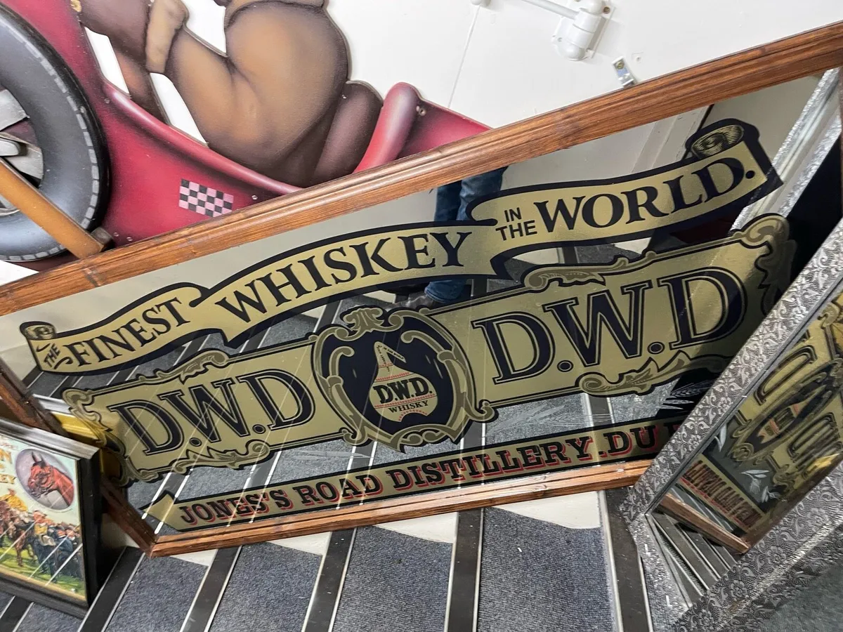 DWD whiskey mirror - Image 1
