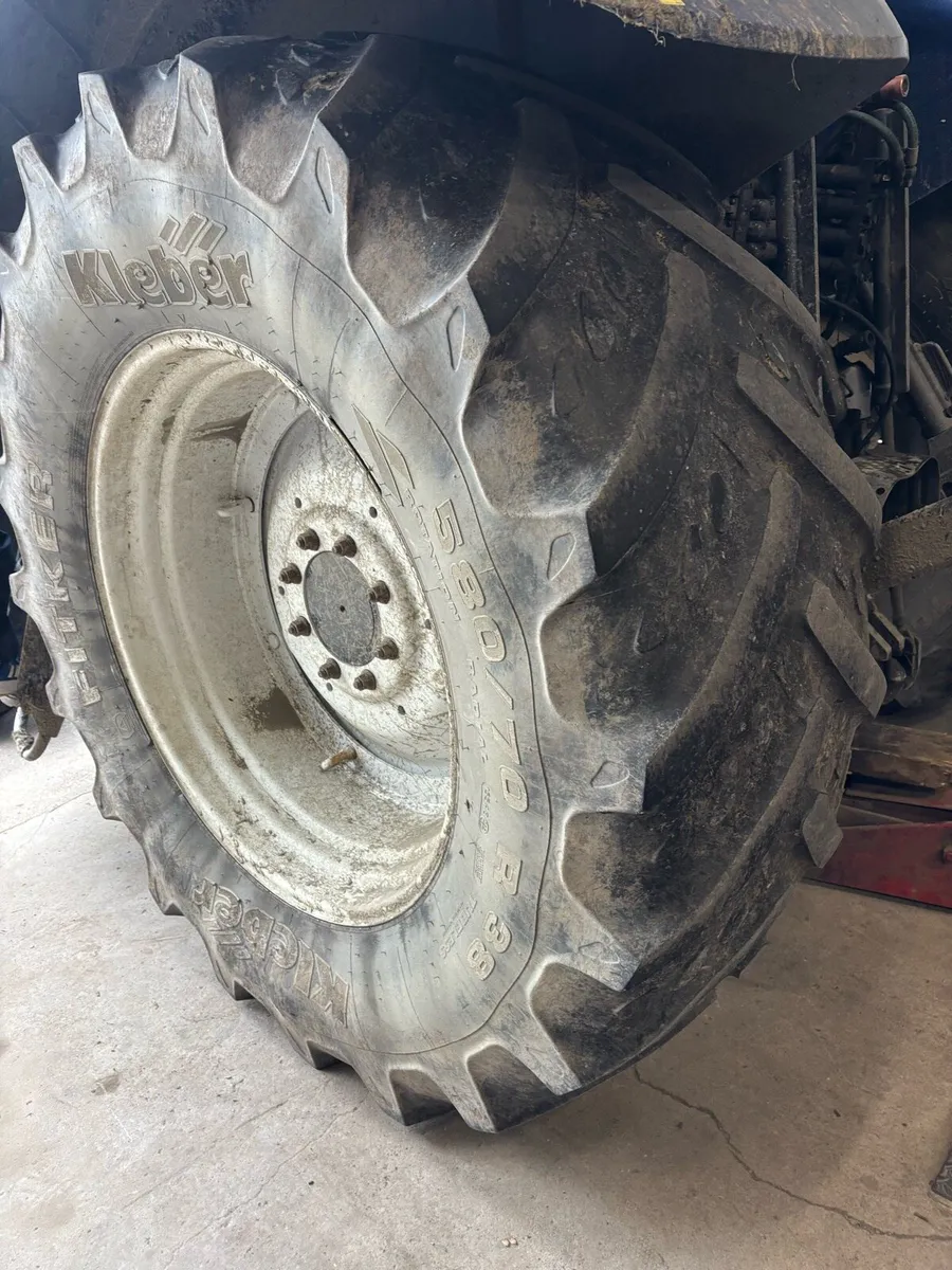Tractor tyres 580/70/38 Kleber tyres - Image 1