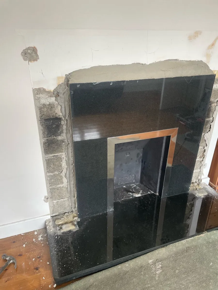 Granite insert and hearth - Image 1