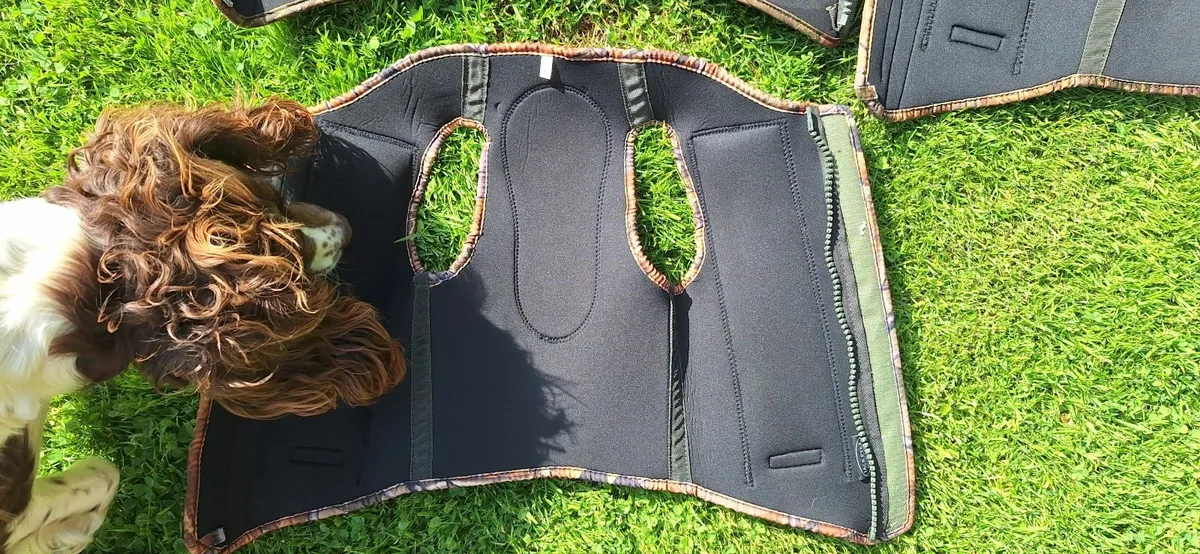 Neoprene Dog Vests with side buoyancy aids - Image 4