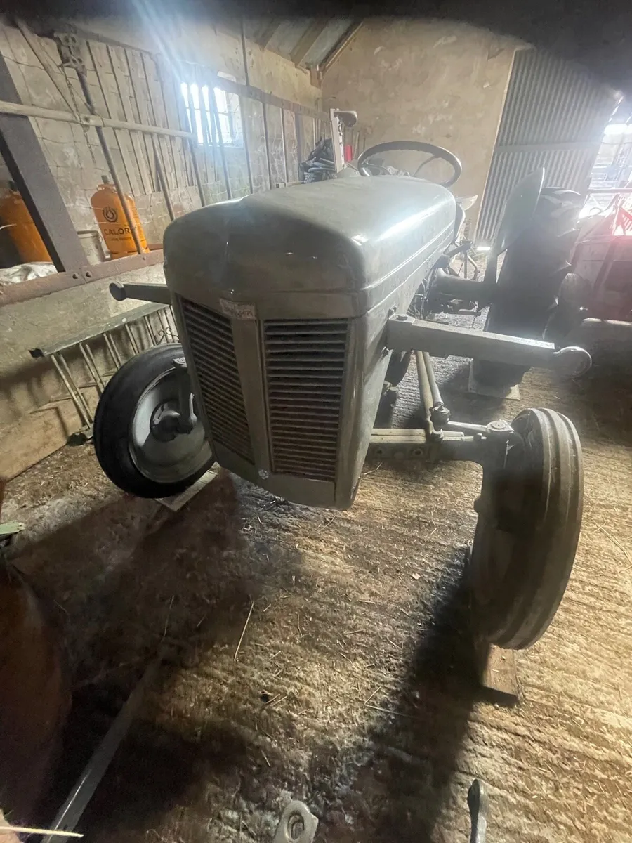 Ferguson T20 Tractor with cutting bar for sale - Image 2