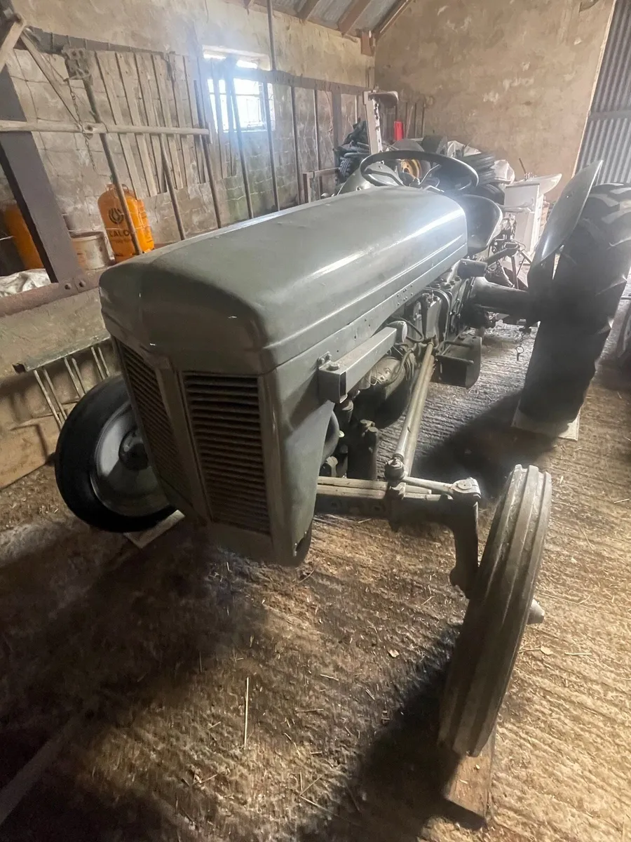 Ferguson T20 Tractor with cutting bar for sale - Image 4