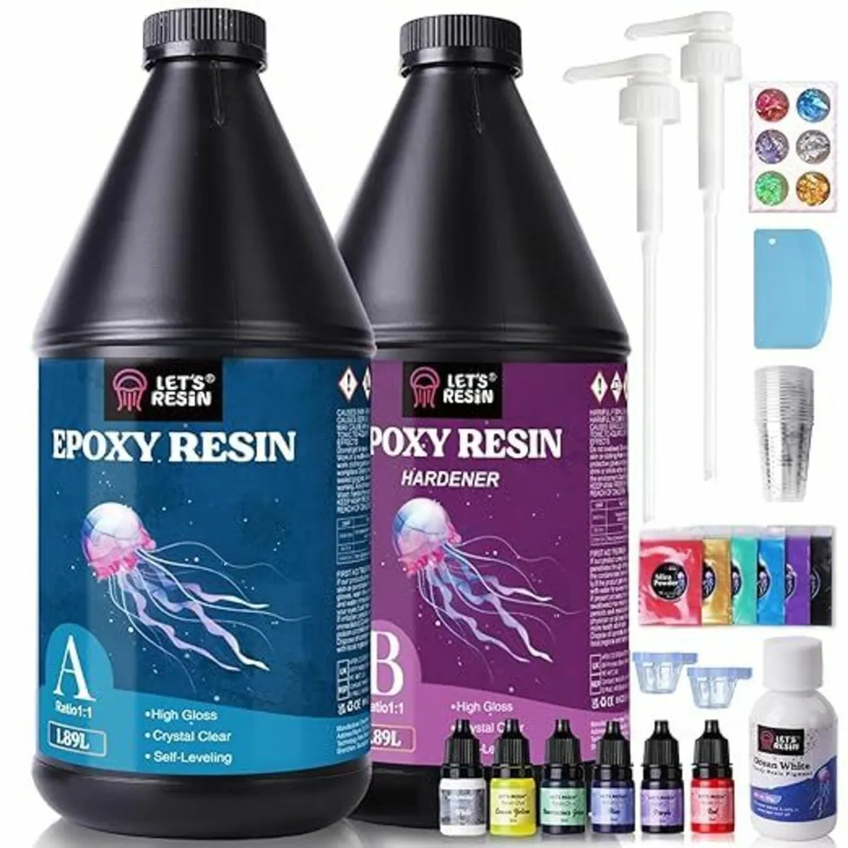 3.78L Casting Epoxy Resin DIY Art, Craft, Jewelry - Image 1