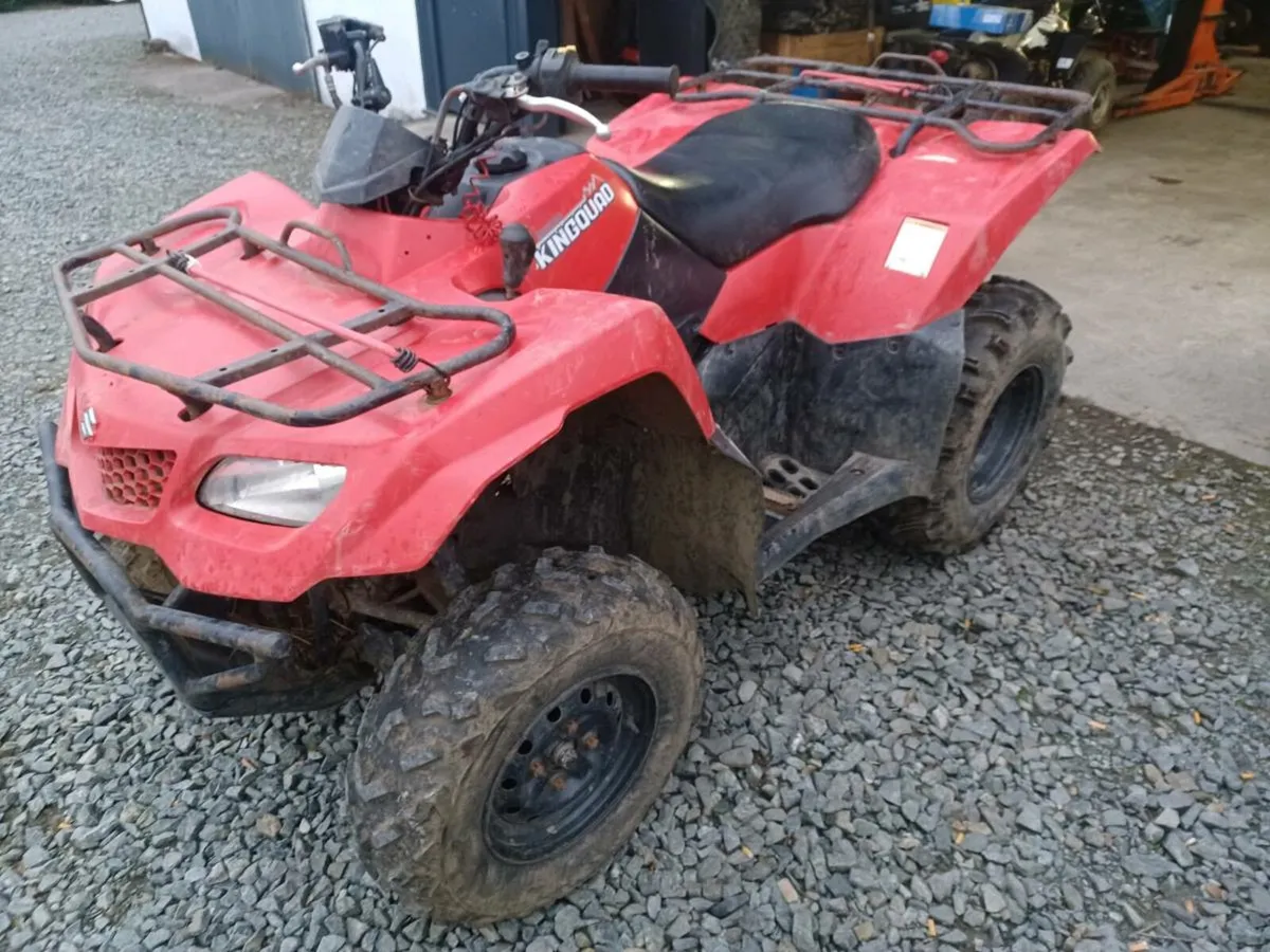 2012 Suzuki Kingquad 400 4x4 Manual - Image 3