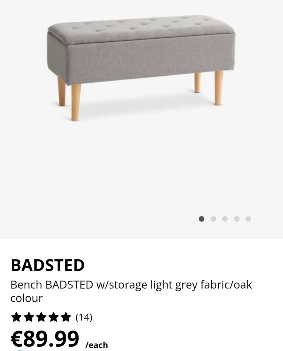 Storage bench