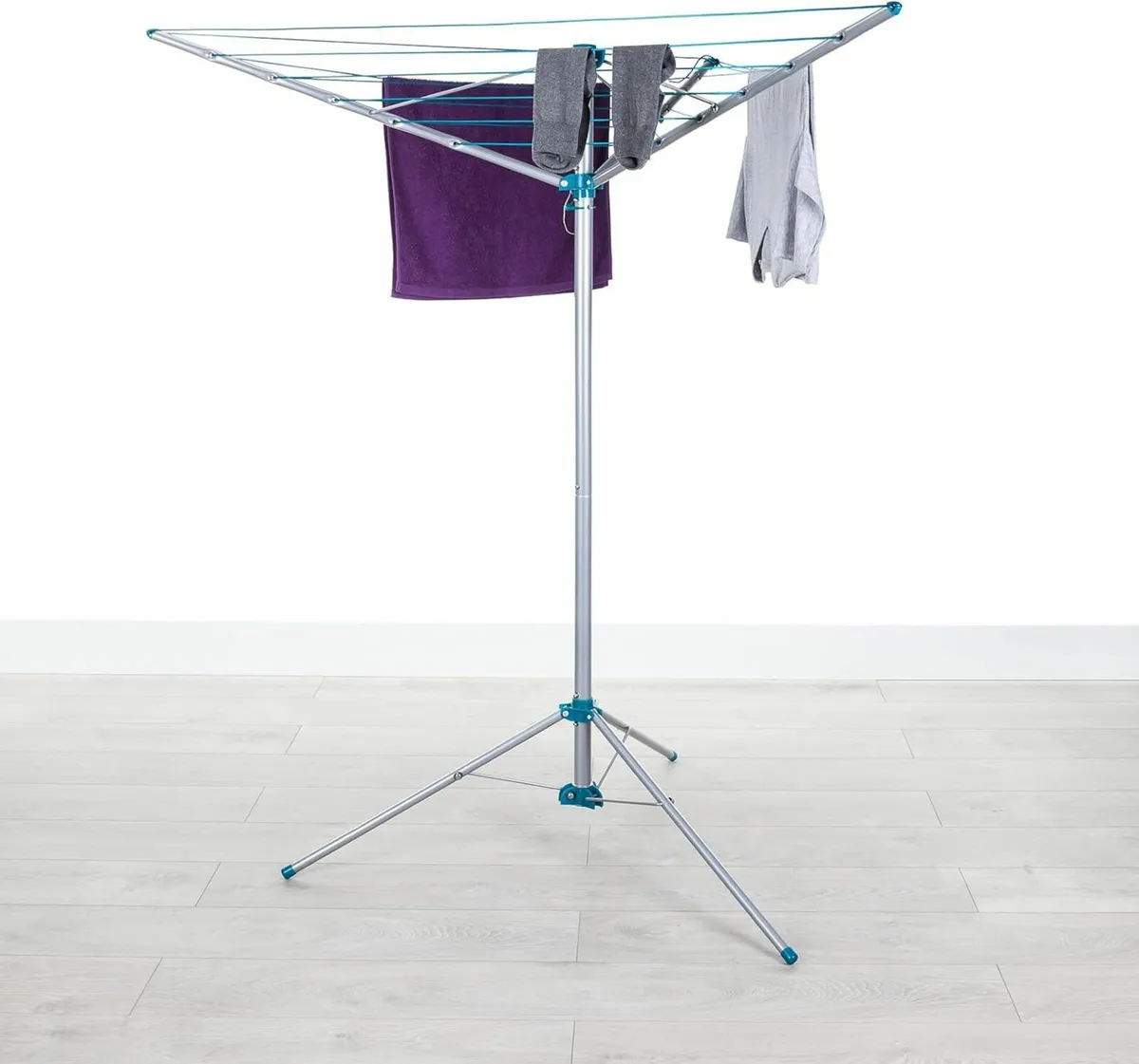 Freestanding Portable Rotary Airer Washing Line - Image 2